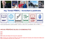 Desktop Screenshot of kosmonaut.cz